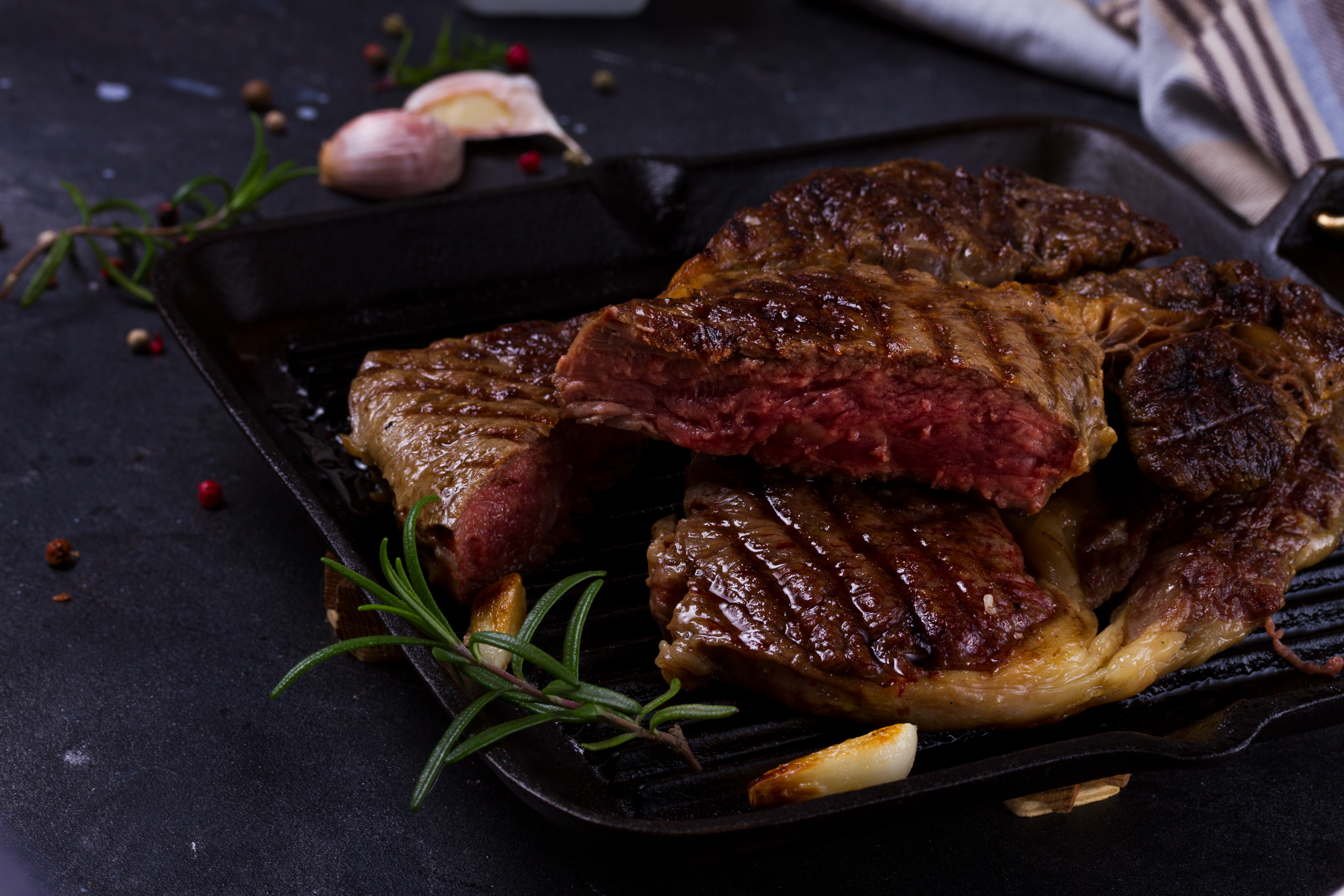 Beef hot main course